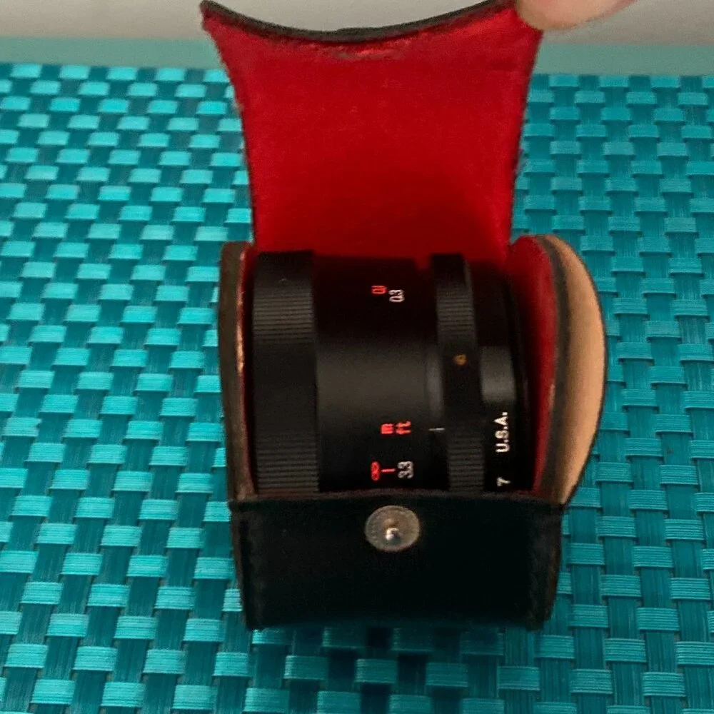 Vintage Colt Variable Close-Up Lens Made in Japan with Case.
